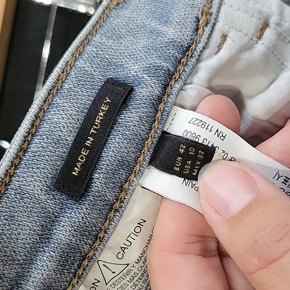 Skinny pale gray jeans - Picture 7 of 8